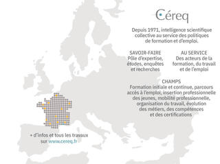 Céreq: News, publications and events ¦ Summer 2022